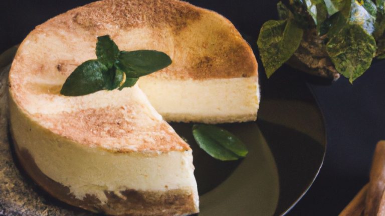 Receita de Bolo cheesecake japonês