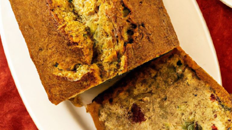 Receita de bolo de abobrinha com frutas secas