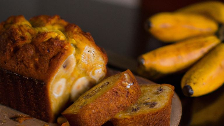 Receita de Bolo de Banana