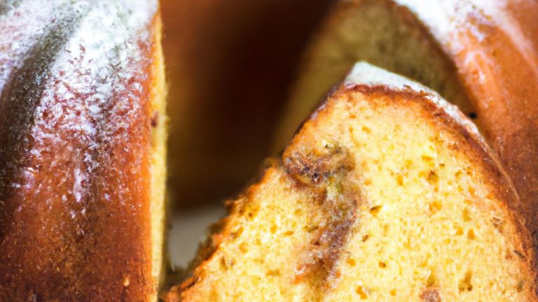 Receita de Bolo de Batata Doce II
