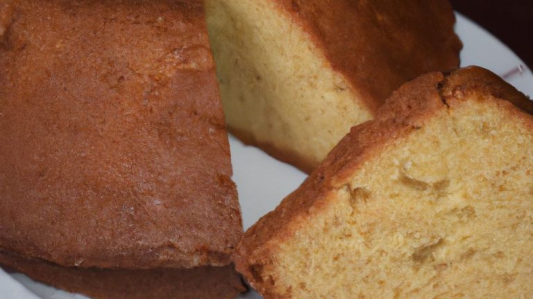 Receita de bolo de baunilha
