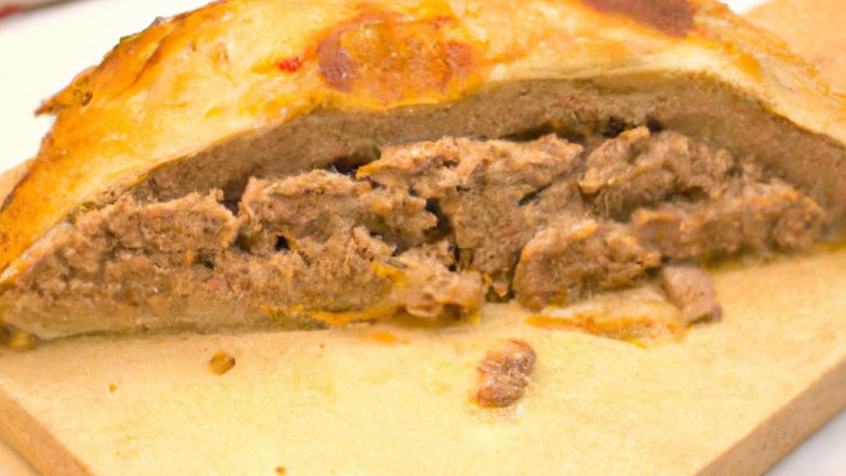 Receita de Bolo de Carne Moída de Porco