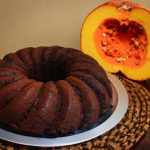 Bolo de Casca de Abóbora com Chocolate