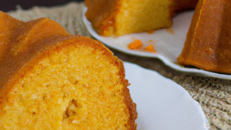 Receita de Bolo de Cenoura Rápido e Fácil