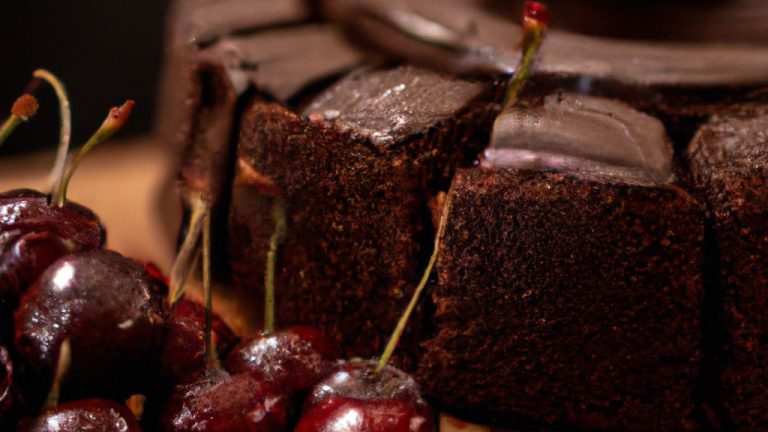 Receita de Bolo de chocolate com cereja