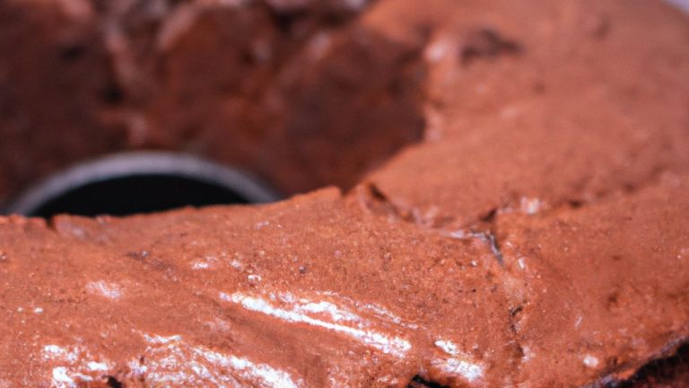 Receita de Bolo de Chocolate com Cobertura Light