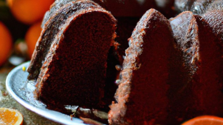 Receita de Bolo de Chocolate com Laranja