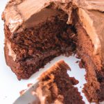 Bolo de Chocolate com Mousse de Chocolate