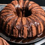 Bolo de Chocolate com Pasta Americana