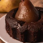 Bolo de Chocolate com Pera sem Glúten