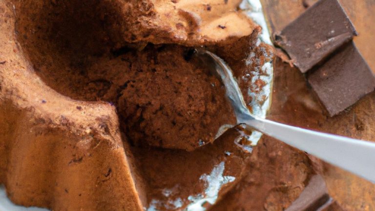 Receita de Bolo de chocolate de caneca light