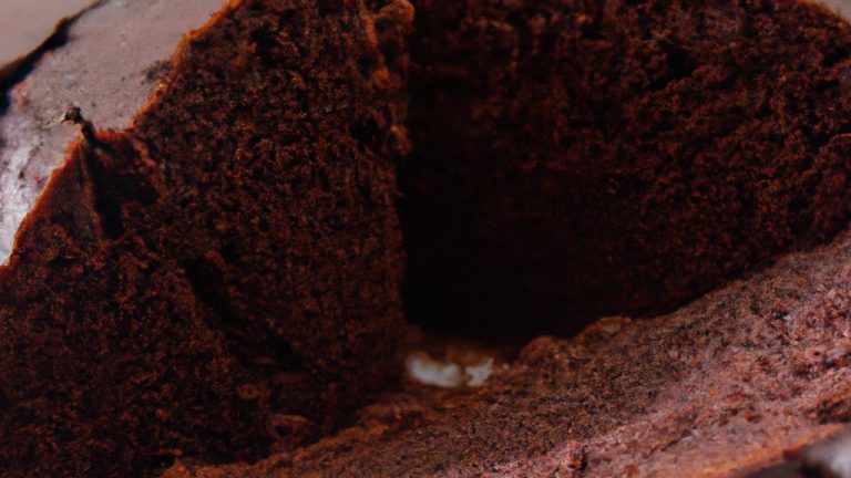 Receita de Bolo de Chocolate sem Farinha II