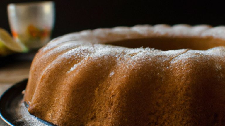 Receita de Bolo de Farinha de Mandioca