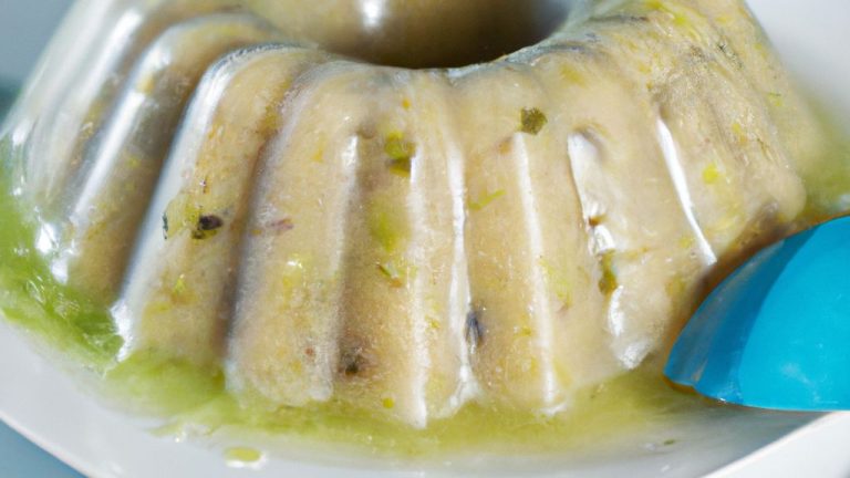 Receita de bolo de gelatina de limão
