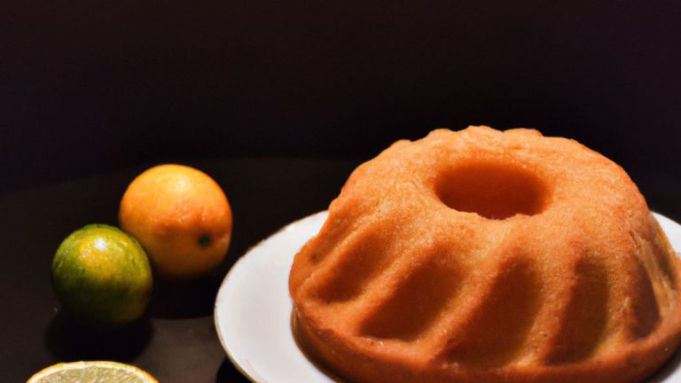 Receita de Bolo de Laranja Delicioso