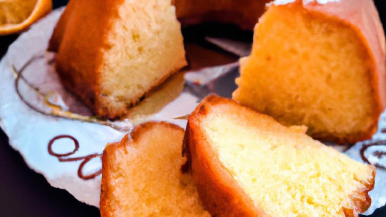 Receita de Bolo de Laranja II