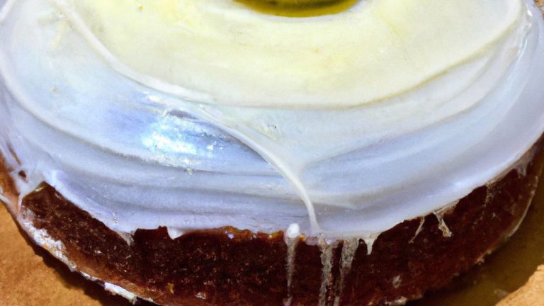 Receita de Bolo de limão com trufas