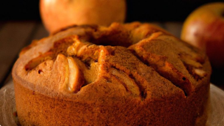 Receita de Bolo de Maçã