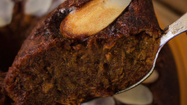 Receita de Bolo de Mel com Amendoim
