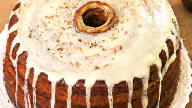 Receita de Bolo de Nozes Pecã com Creme
