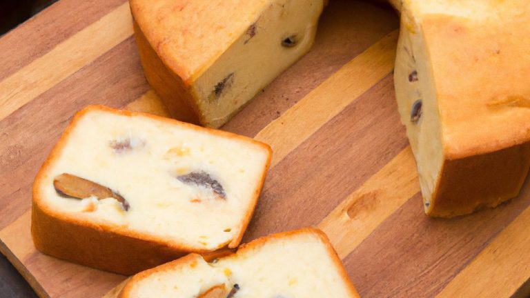 Receita de Bolo de Pão com Legumes