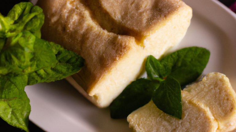 Receita de Bolo de Tofu
