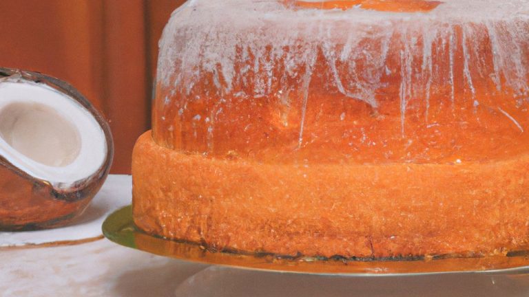 Receita de Bolo Gelado de Coco