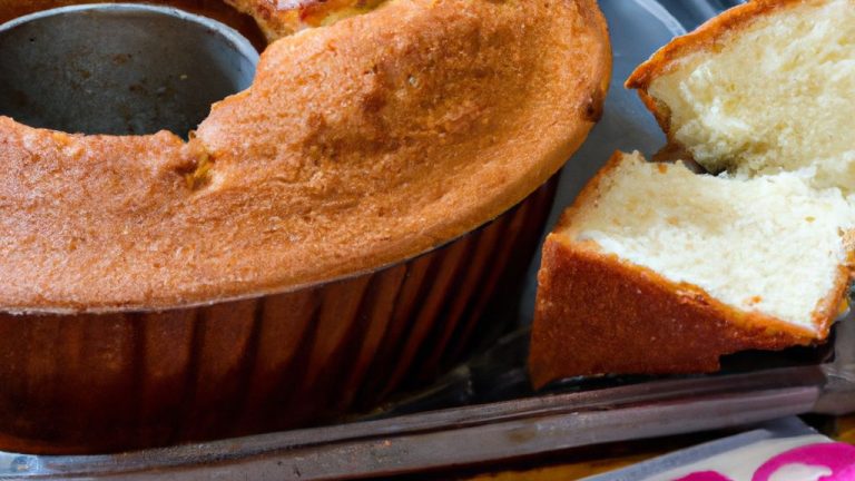 Receita de Bolo Rápido de Manteiga