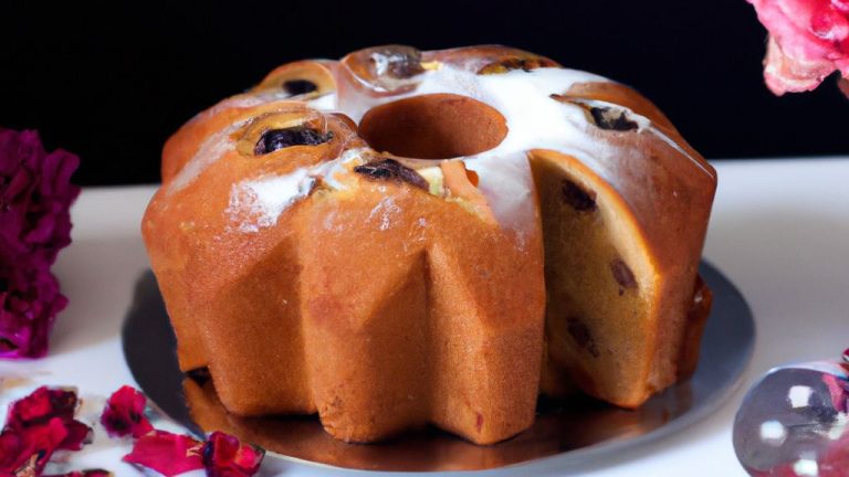 Receita de Bolo Rosado