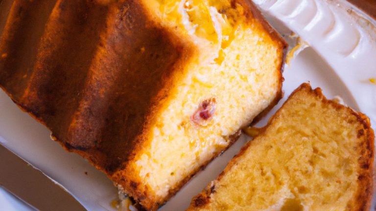 Receita de Bolo Salgado de Fígado