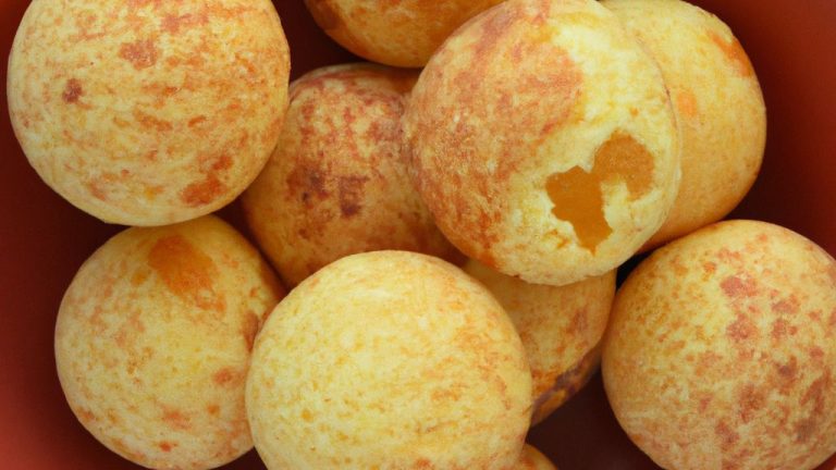 Receita de Bombinhas de queijo