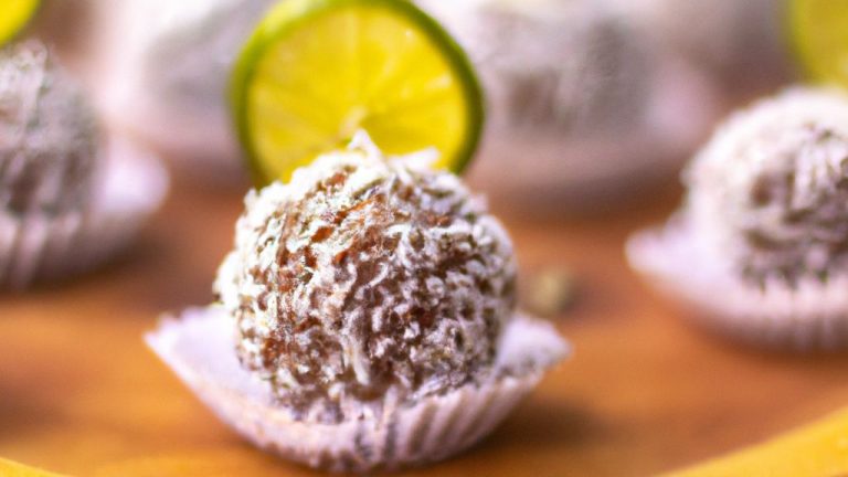 Receita de Brigadeiro de chocolate branco e limão siciliano