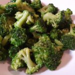 Brócolis ao Alho e Óleo