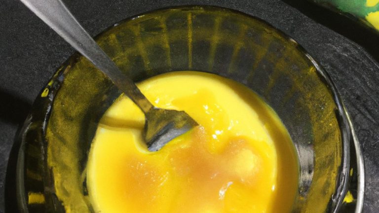 Receita de Brullé de manga