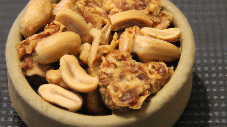 Receita de Caju de amendoim