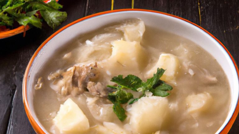 Receita de Caldo de Mandioca