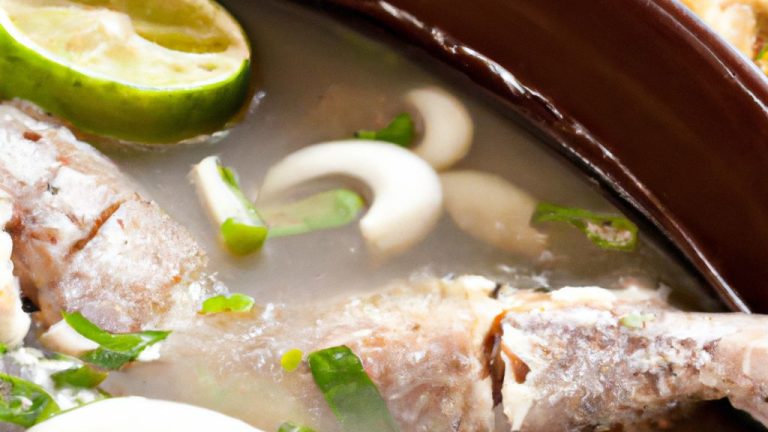 Receita de Caldo de Piranha