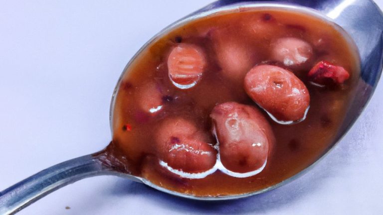 Receita de Caldo doce de feijão