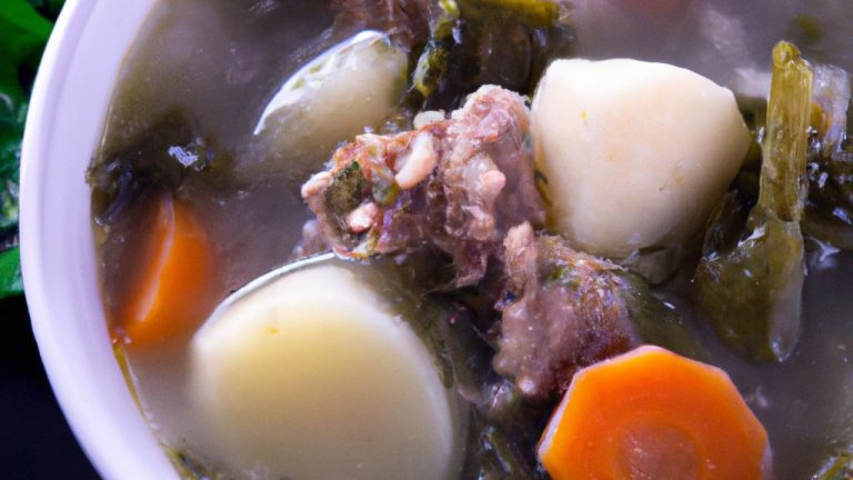 Receita de Caldo verde