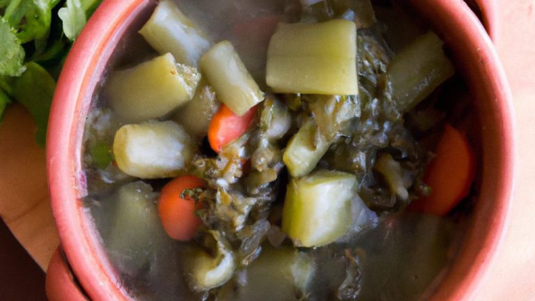 Receita de Caldo Verde Primavera