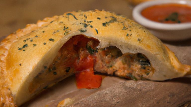 Receita de Calzone de Bacalhau