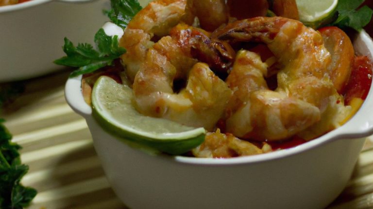 Receita de Camarão à veneziana