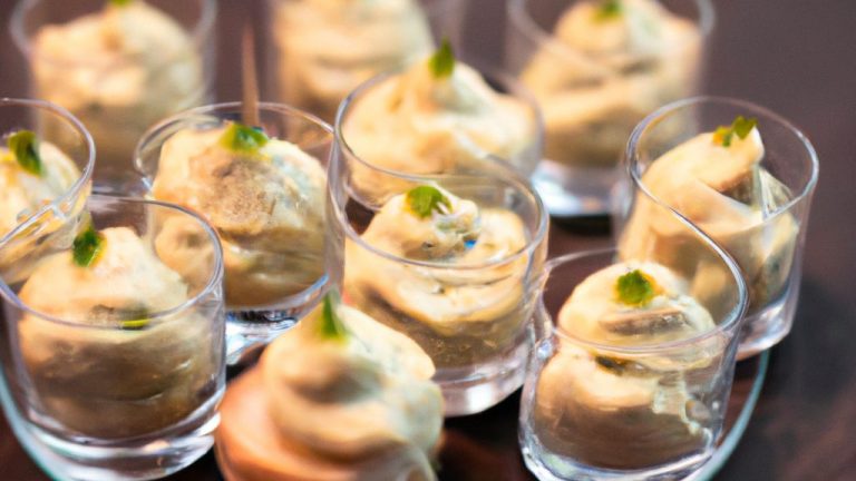 Receita de Canapés ao Pesto