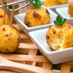 Canapés de polenta brustolada