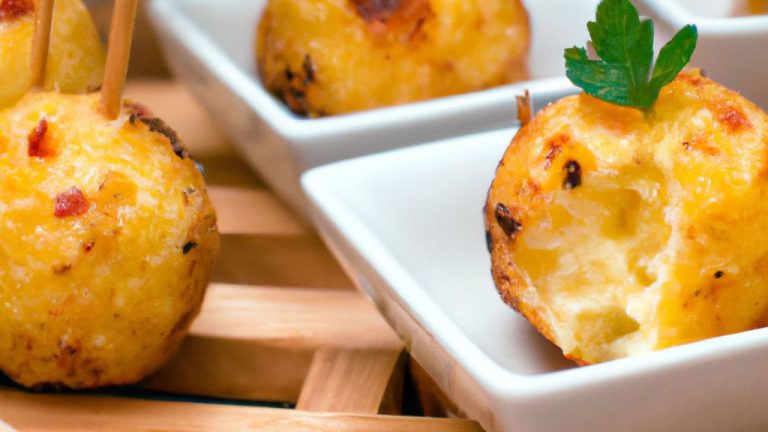 Receita de Canapés de polenta brustolada