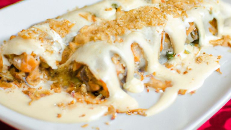Receita de Canelone com Frango e Nozes