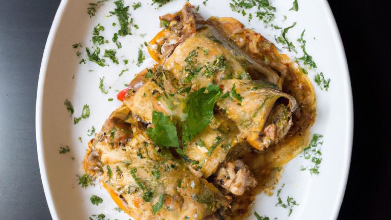 Receita de Canelone de Berinjela