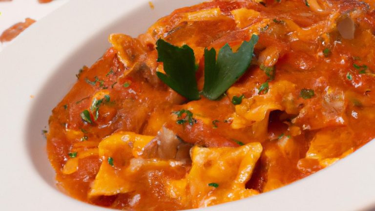 Receita de Capeletti de atum com molho de sardella