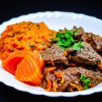 Carne Assada ao Molho de Raiz-Forte