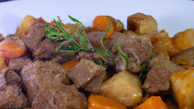 Receita de Carne de Panela com Batatas